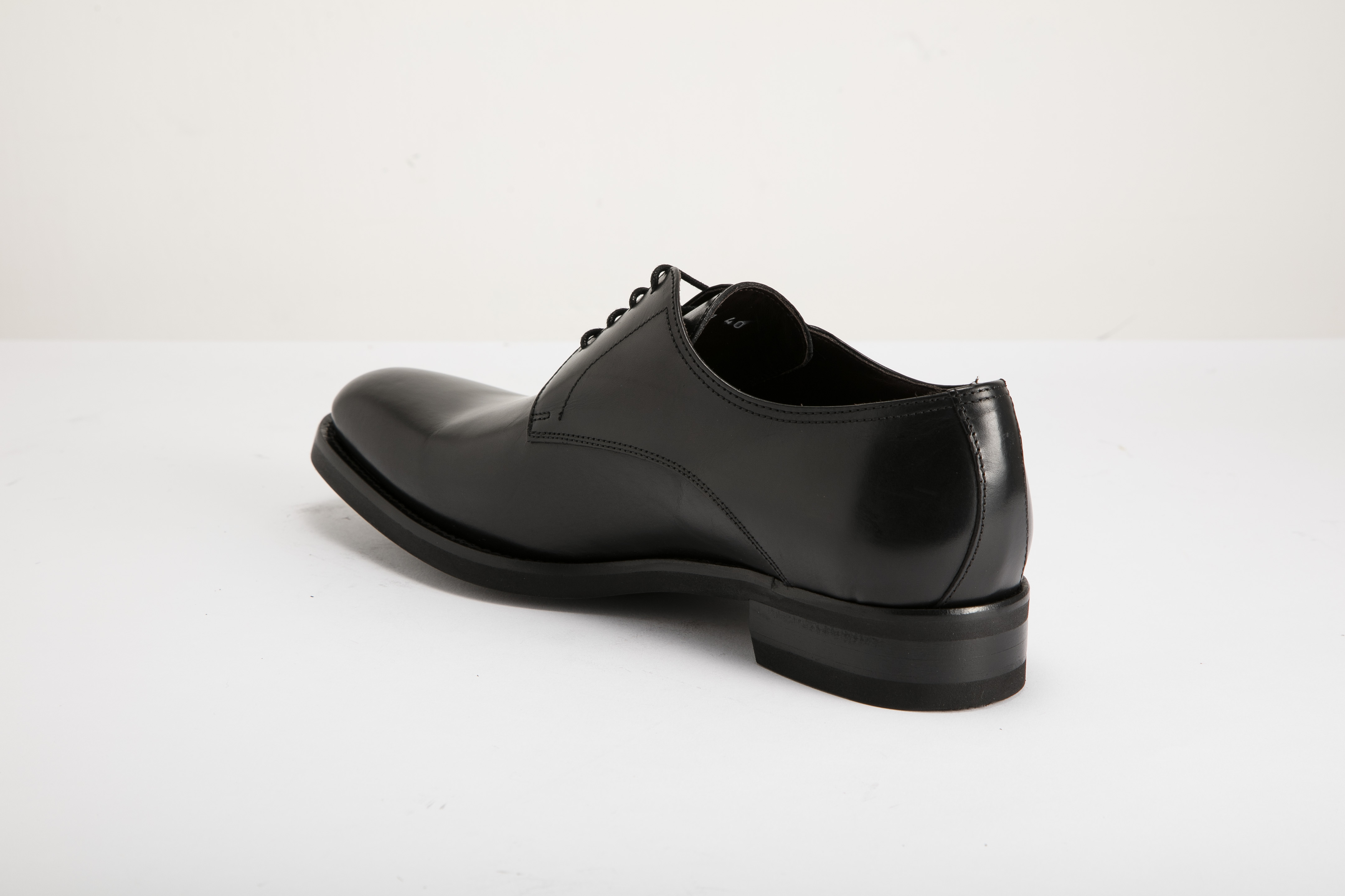 MARIO FAGNI - 男裝無飾正裝德比鞋 N033 1299-BK