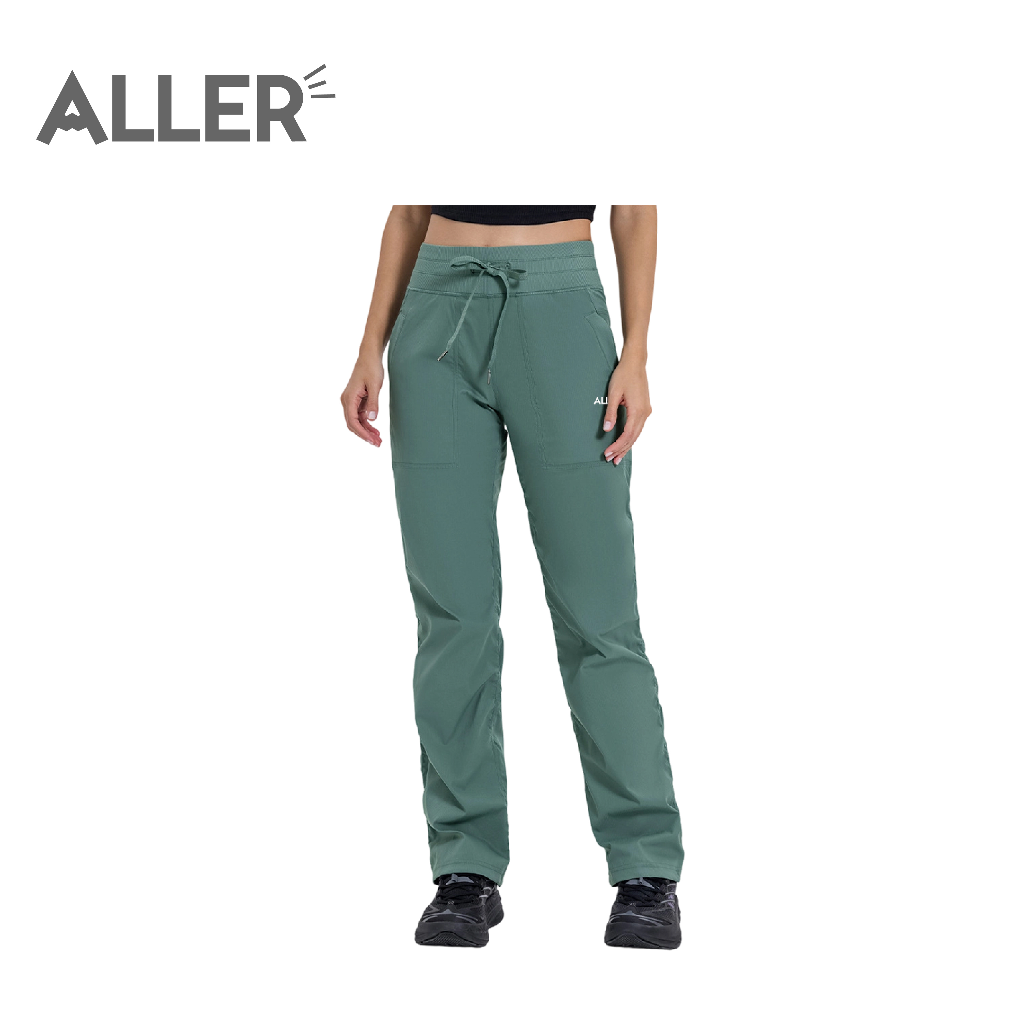 ALLER 自在休閒鬆緊長褲 女款 (4色) 21ALSS071