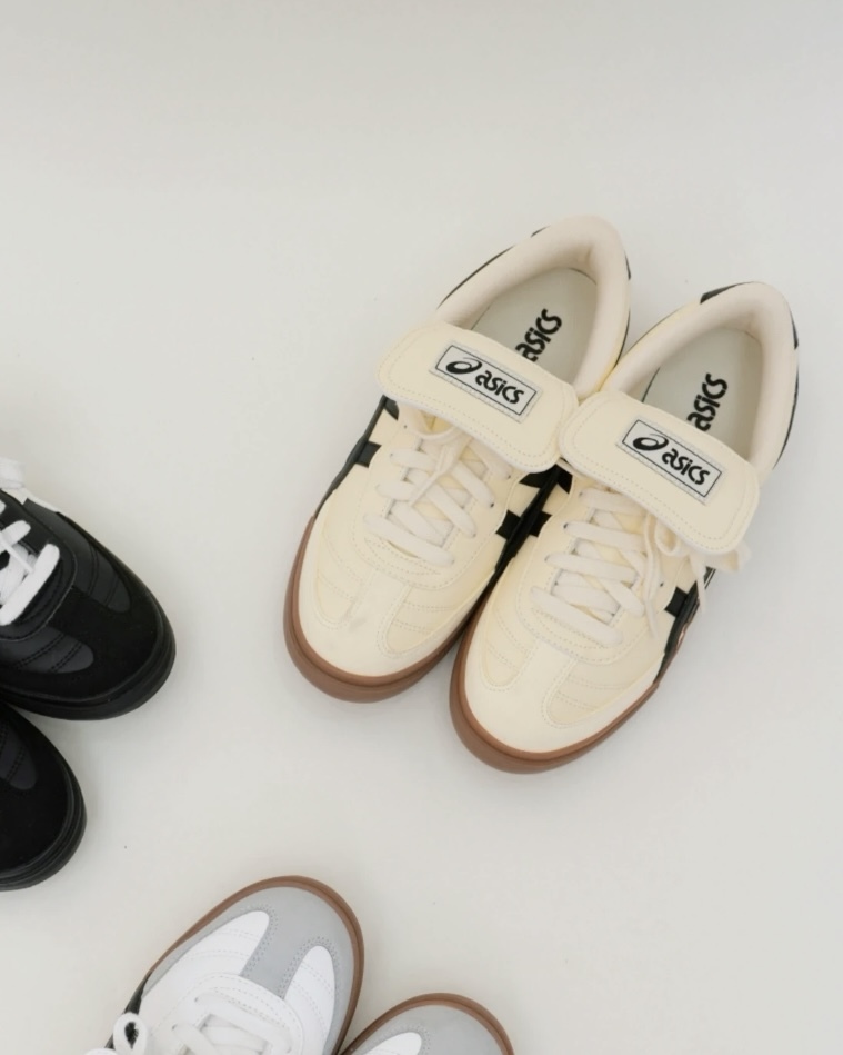 <有折扣> Asics Aaron 2.0 翻蓋 亞瑟士 德訓鞋 焦糖底 奶油黃