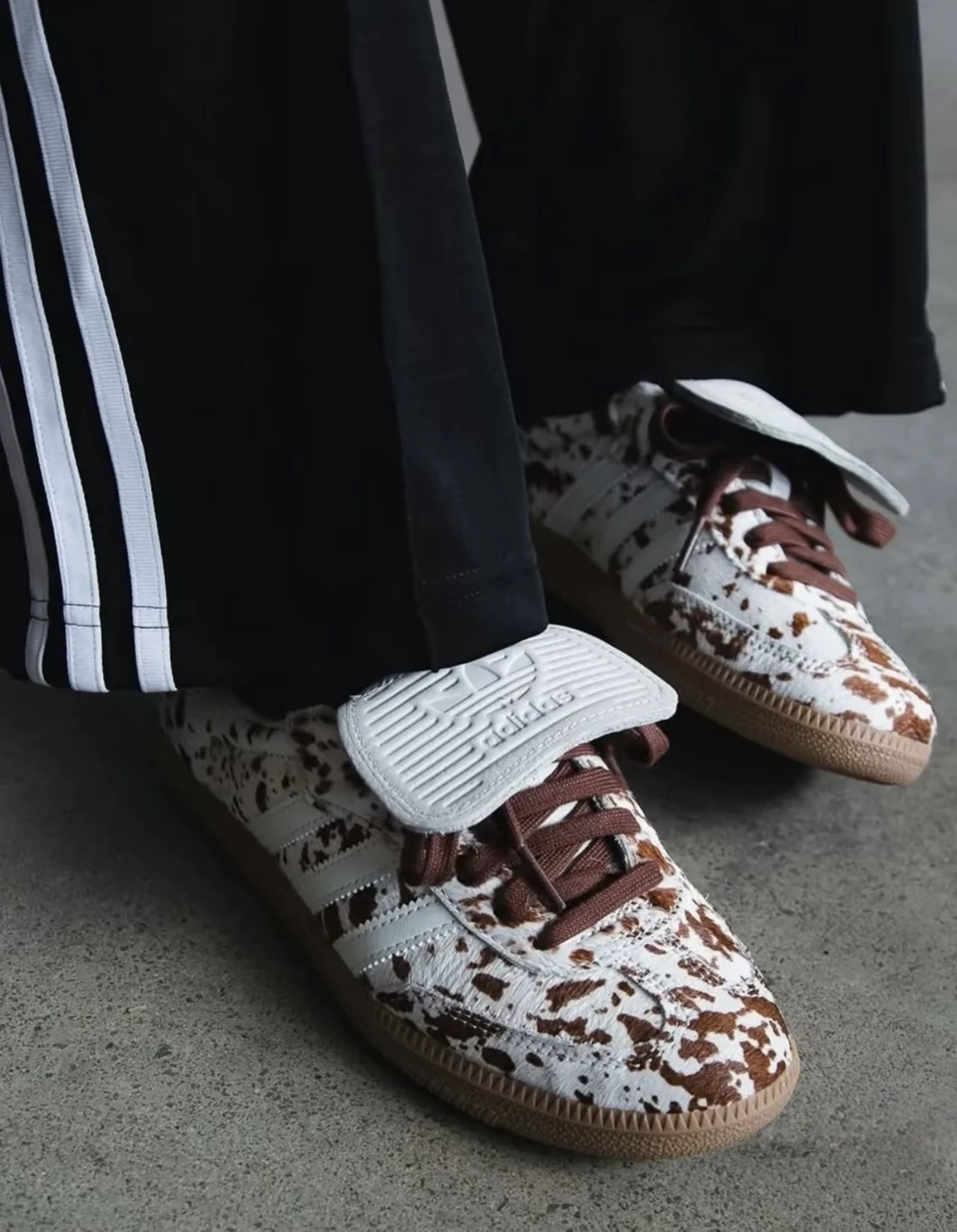 KTQ STORE ‧ Adidas  SAMBA LT 咖米色 馬毛款 js3931