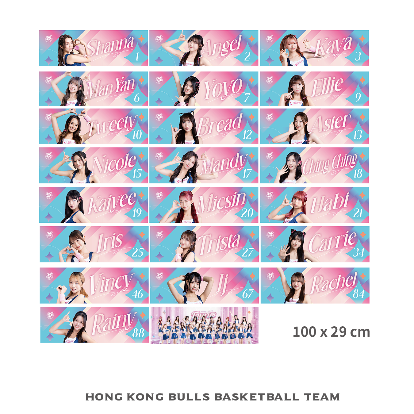 2025 Taurus應援毛巾