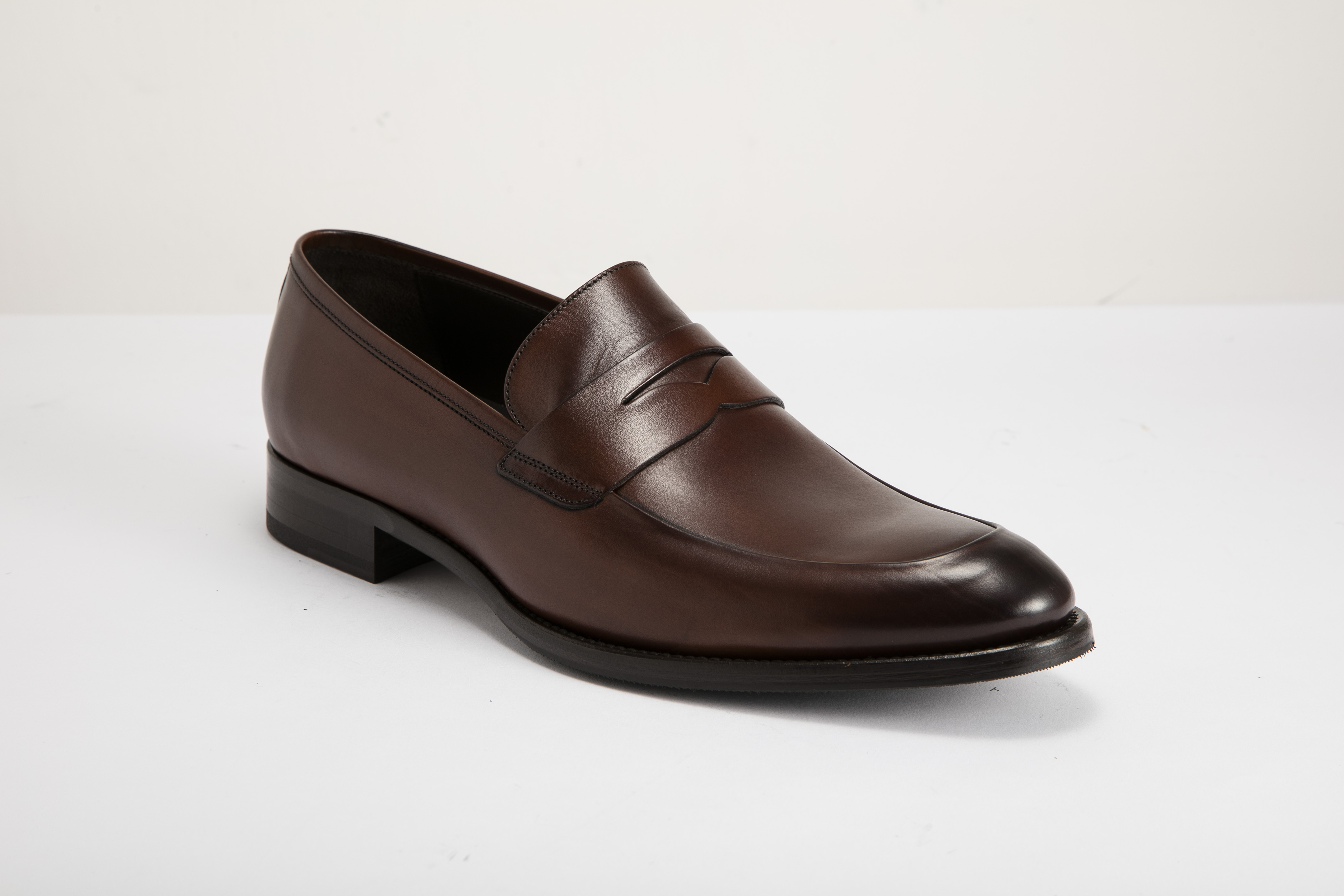 MARIO FAGNI - 男裝便士樂福鞋 TL094 2475-DBR