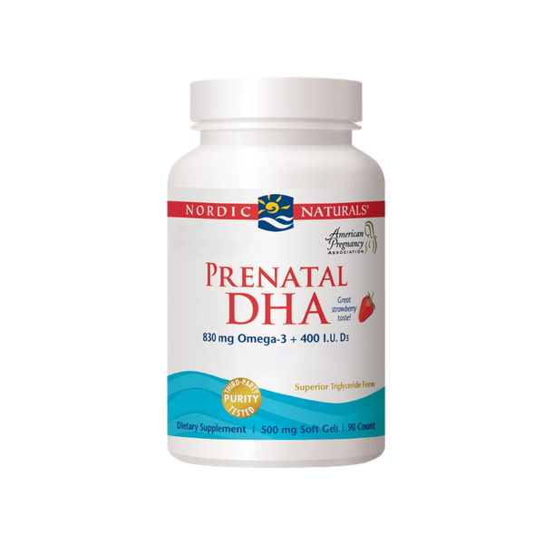 北歐天然 孕沛喜魚油膠囊食品(草莓味)