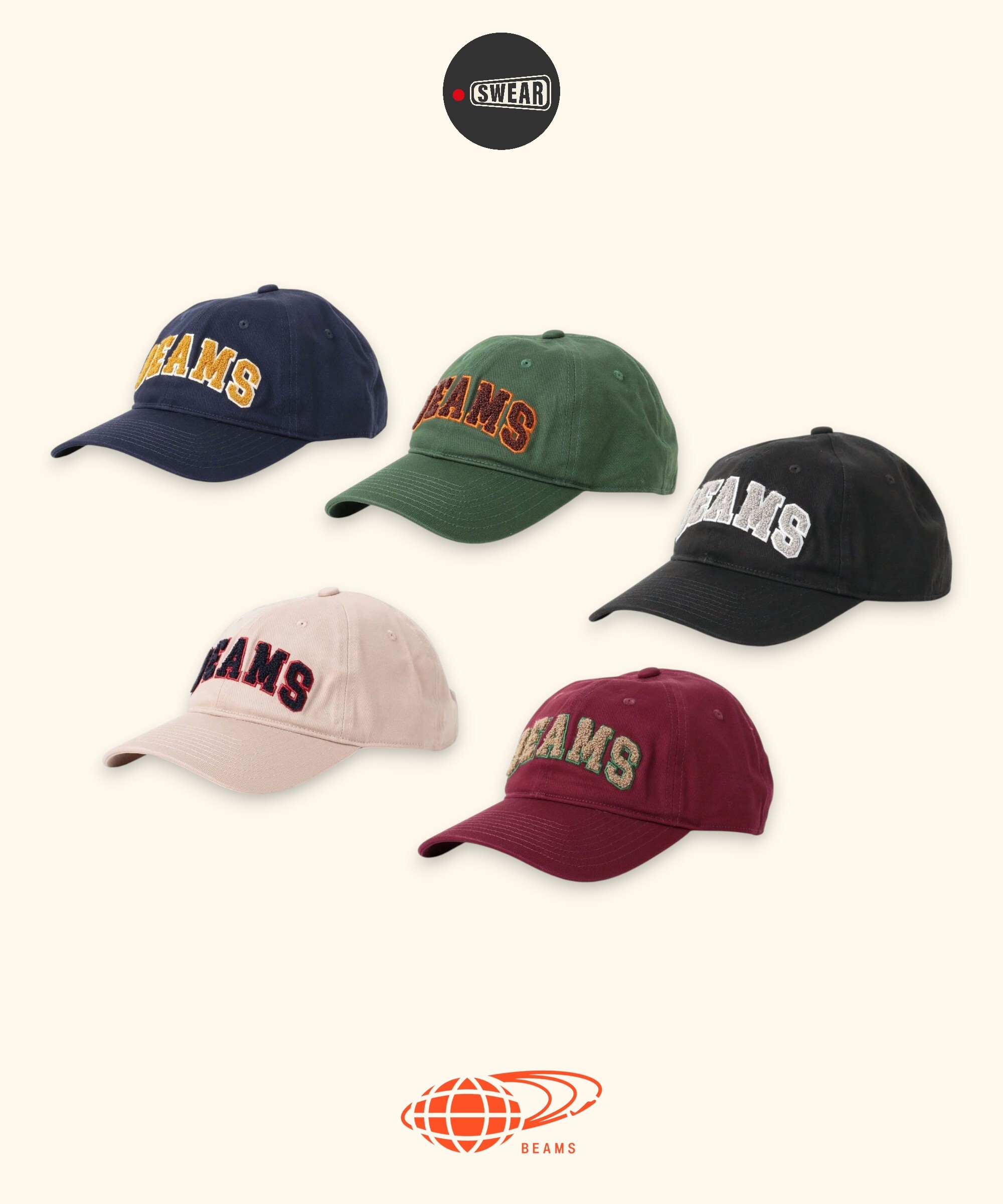 iSNEAKERS｜BEAMS Logo Cap
