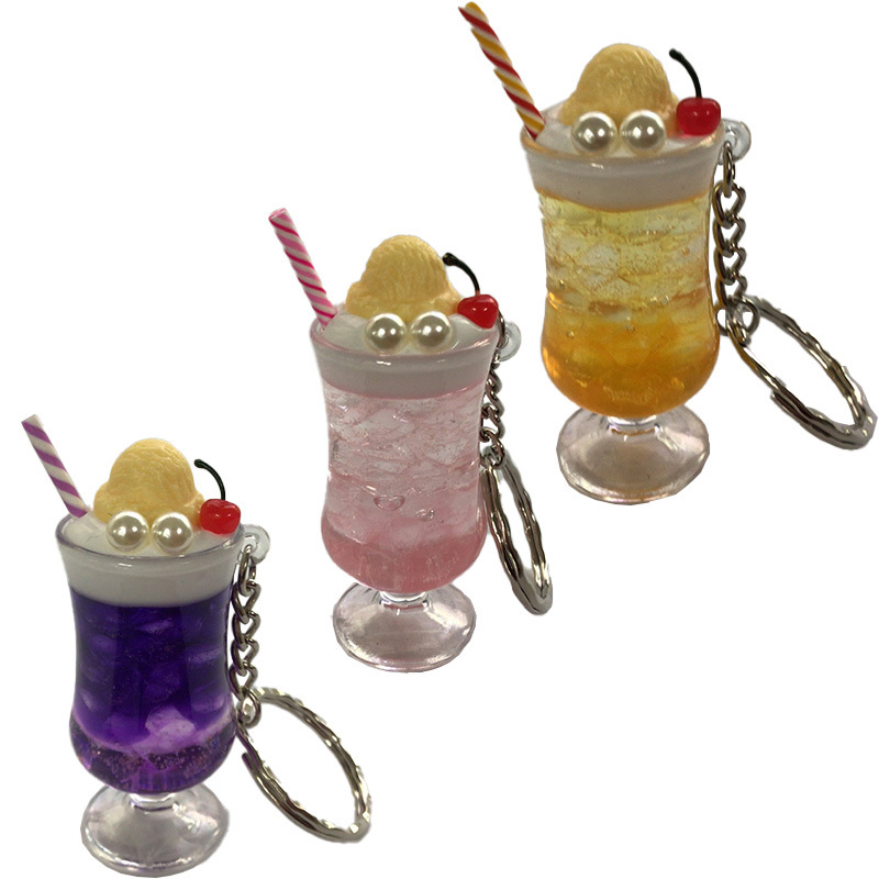 鑰匙圈/冰淇淋漂浮飲 C