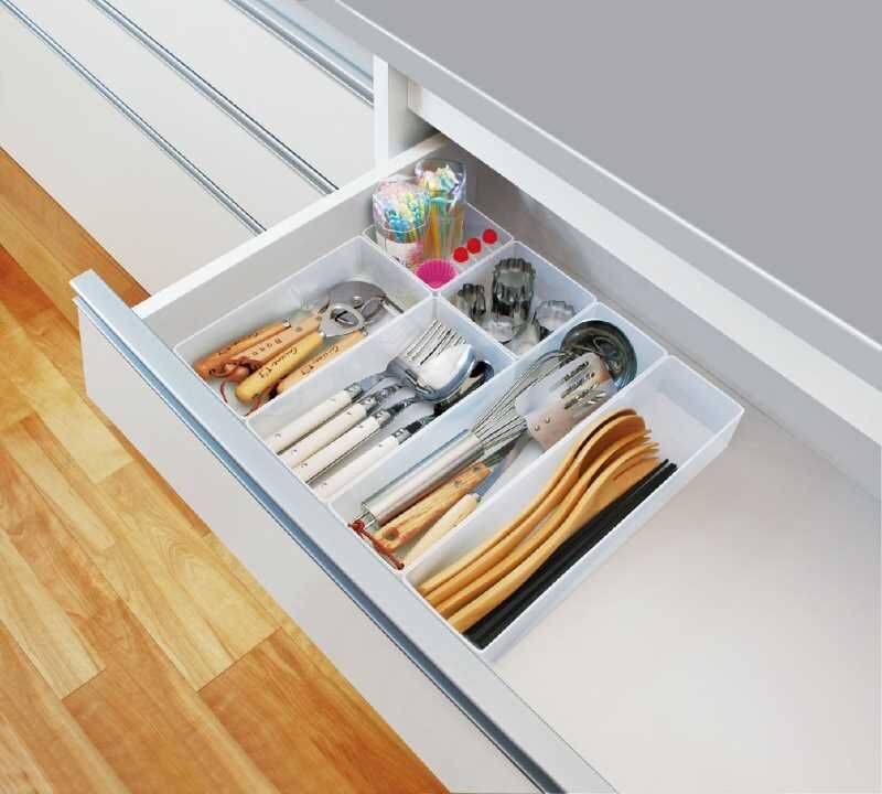 抽屜收納盒/M 10×5.2×20cm