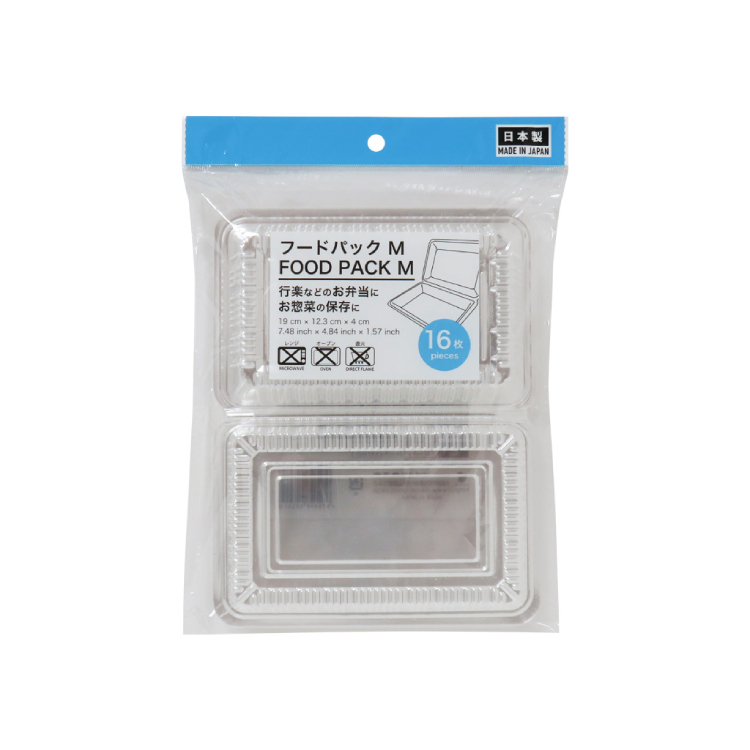 免洗餐盒/19×12.3×4cm 16入