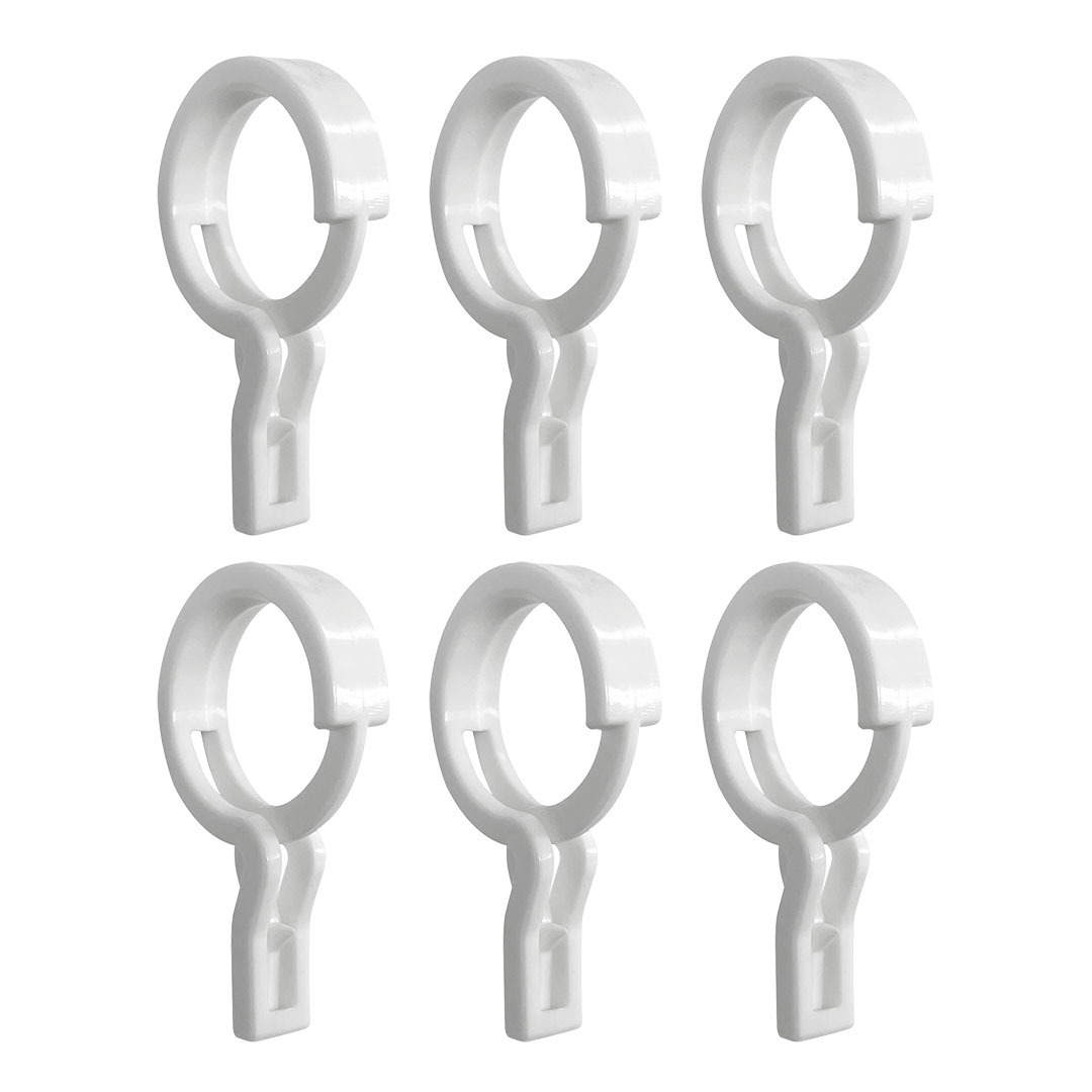 伸縮桿掛勾/6入