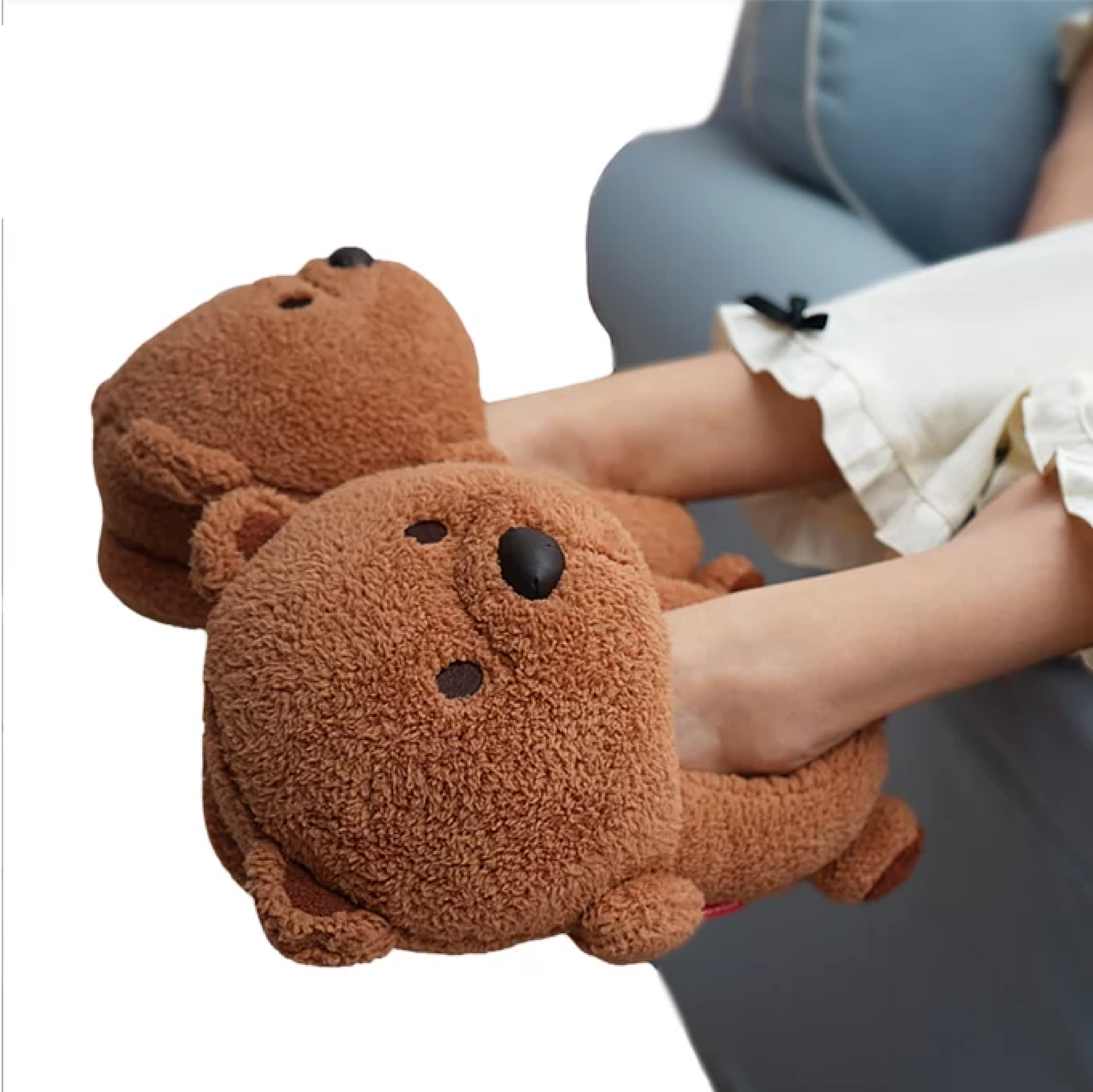 B.O.C 毛絨拖鞋 ( 中碼 )