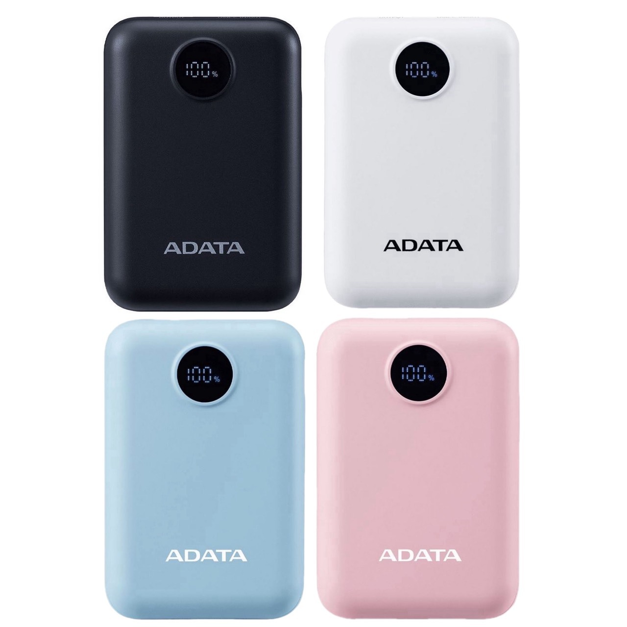 ADATA 威剛 C100 Digital 10000mAh PD QC 20W 高效快充行動電源