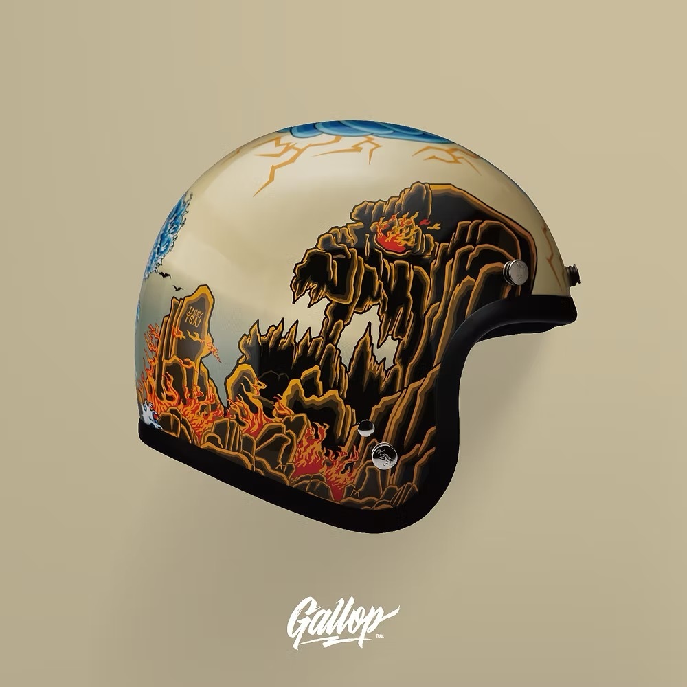 藝術家Jimmy Tsai x Gallop - 山海觀藝術【白晝】 3/4罩式