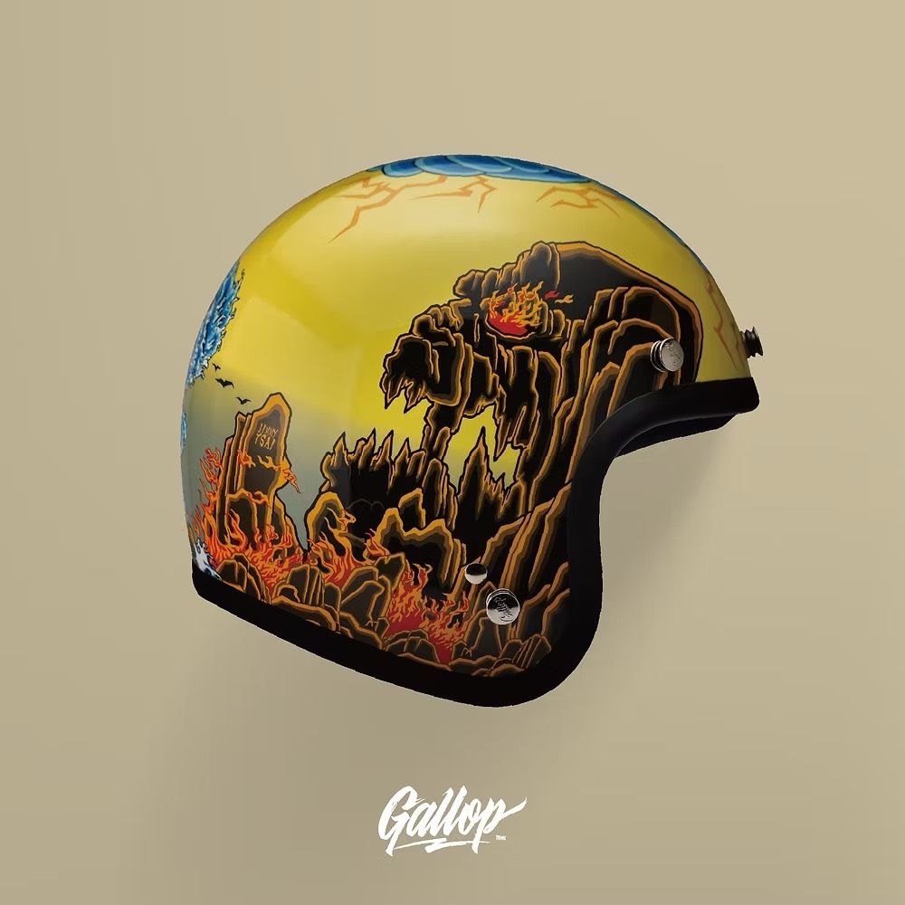 藝術家Jimmy Tsai x Gallop - 山海觀藝術【黃昏】 3/4罩式