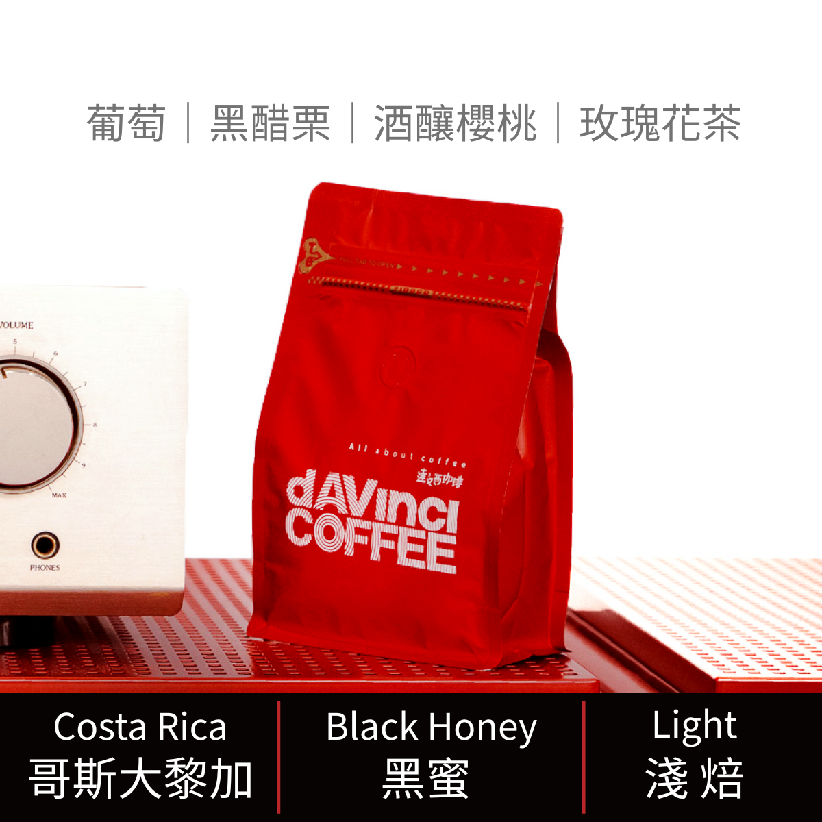 哥斯大黎加 米拉蘇莊園 黑蜜處理｜200g