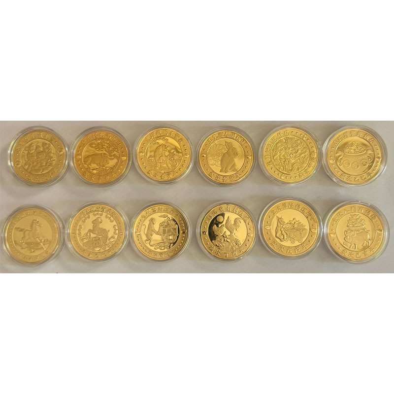 【紫南宮】12生肖錢母套組