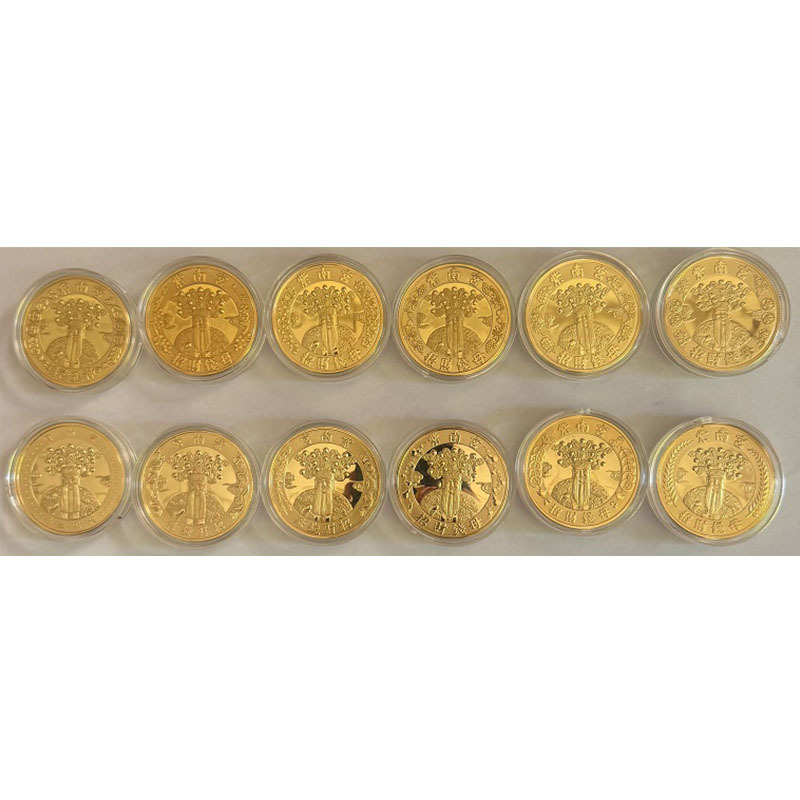 【紫南宮】12生肖錢母套組