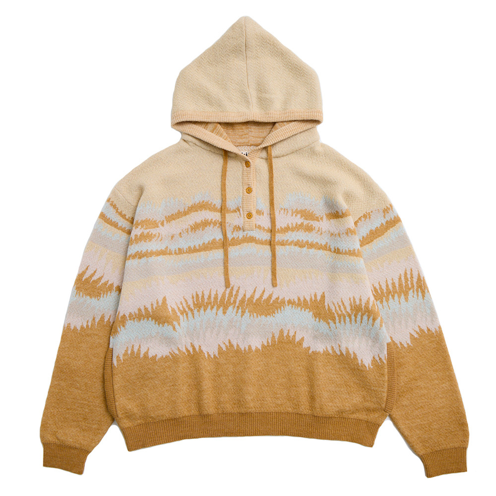 [Empty Cones] Lavender Wave Hoodie Top