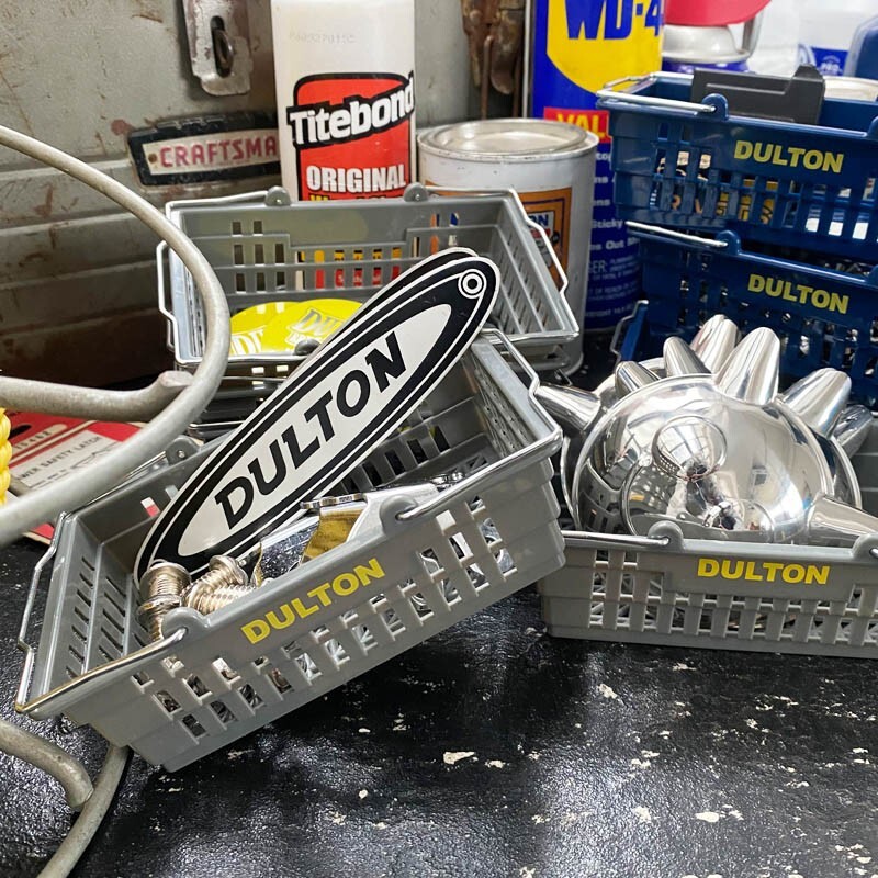 桌面置物籃∣趣味系列 灰色∣日本 DULTON