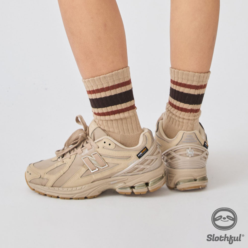 樹懶多色線條襪