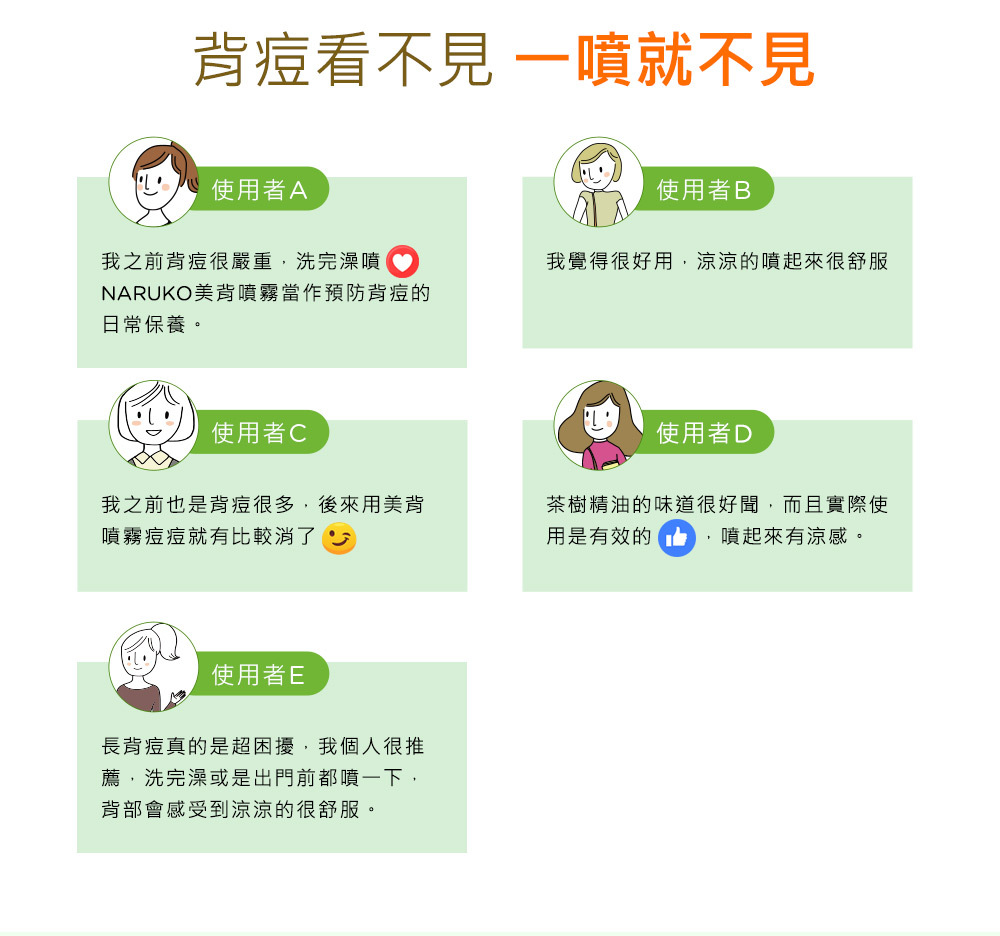 NARUKO 牛爾 茶樹神奇抗痘美背噴霧 100ml