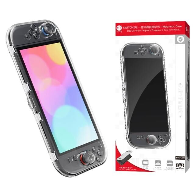 NS2 良值 磁吸式透明主機保護殼 L1165