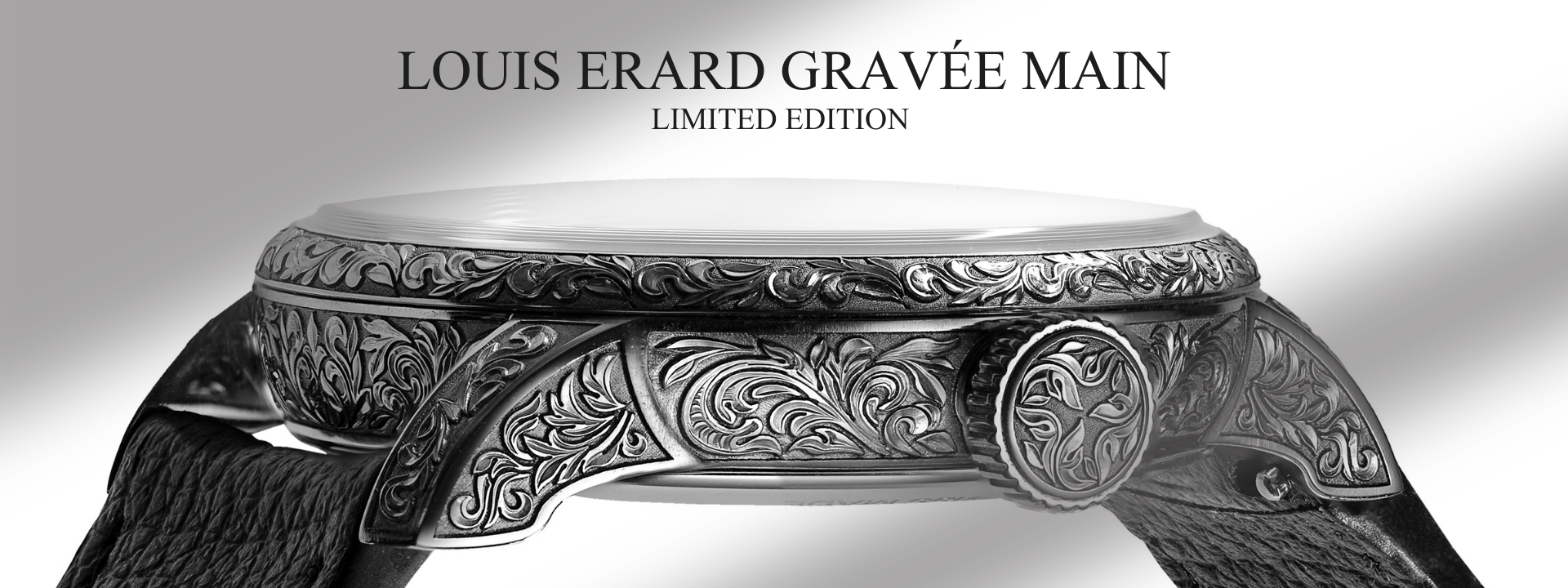 Louis Erard,藝術大師系列,Métiers d‘Art,Gravée Main,手工精雕限量腕錶,巴洛克鐘錶,Maksym Shavlak,手工精雕