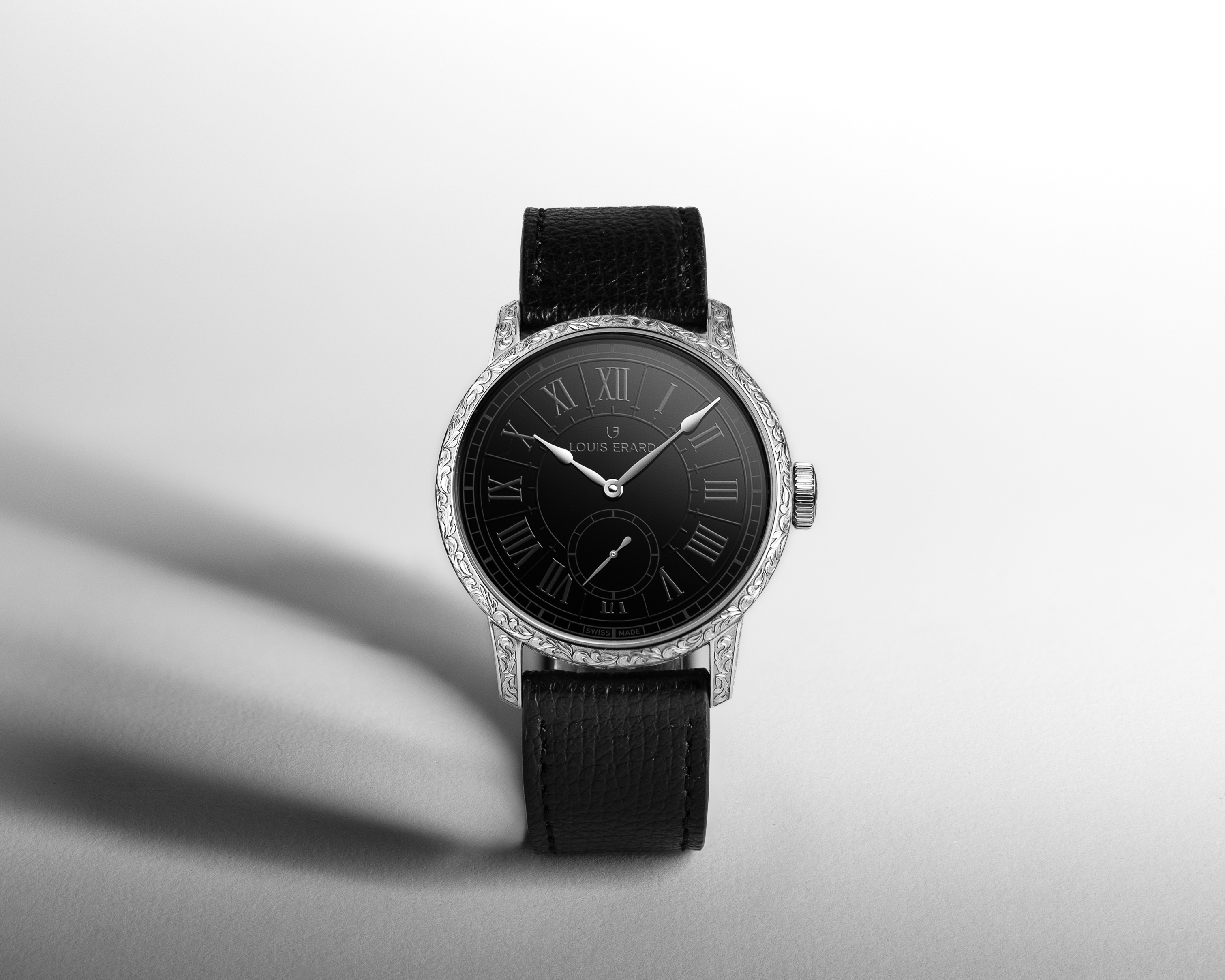 Louis Erard,藝術大師系列,Métiers d‘Art,Gravée Main,手工精雕限量腕錶,巴洛克鐘錶,Maksym Shavlak,手工精雕