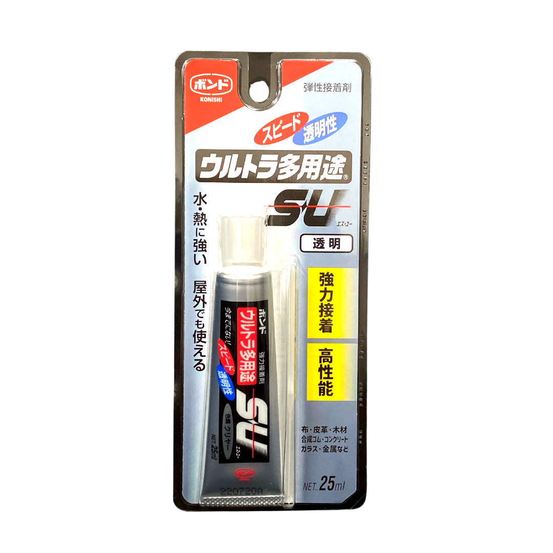 【五金小姐】日本 KONISHI小西 SU CLEAR 多用途萬用透明接著劑 25ml #04592