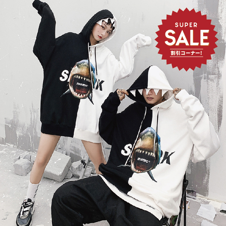 【 MAMC | SHARK HOODIE 鯊魚帽TEE 】
