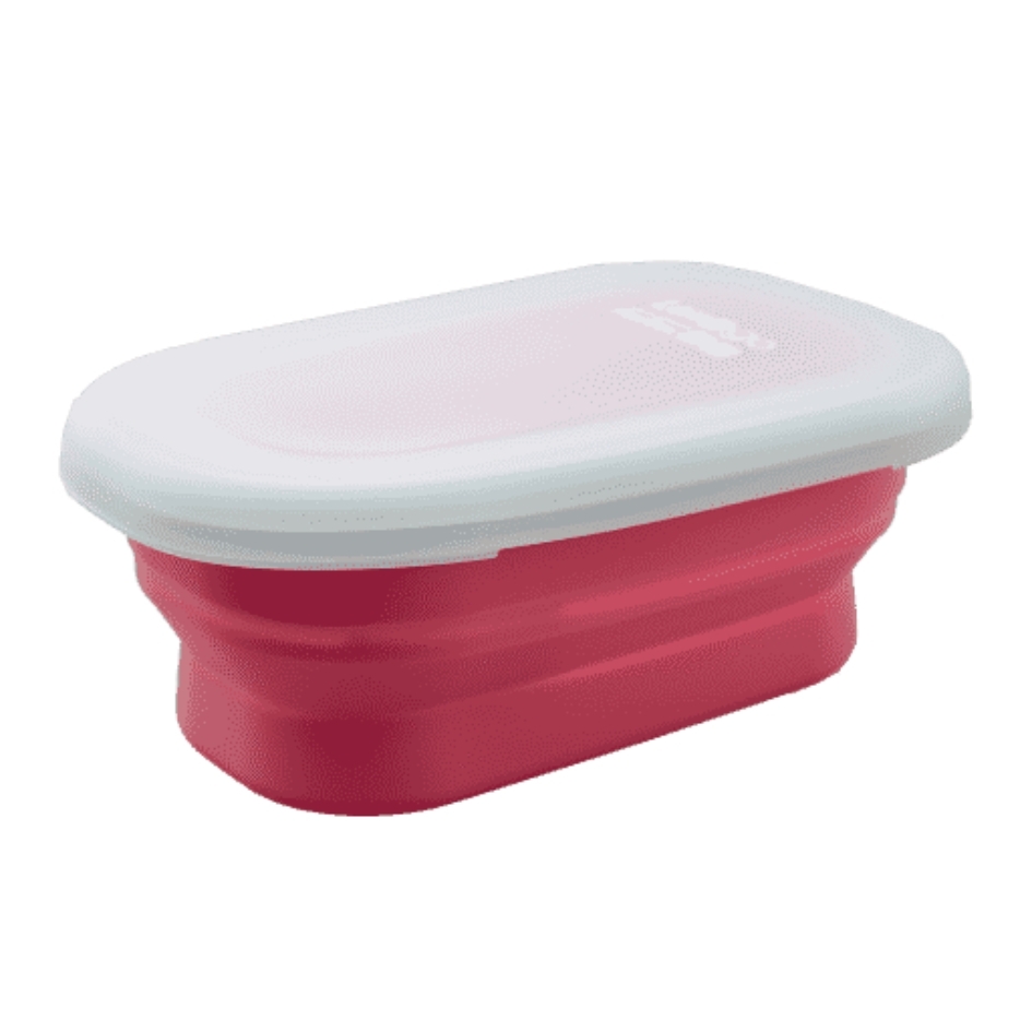 Lexngo Silicone Collapsible FlexiBox Small 580ml - Pink