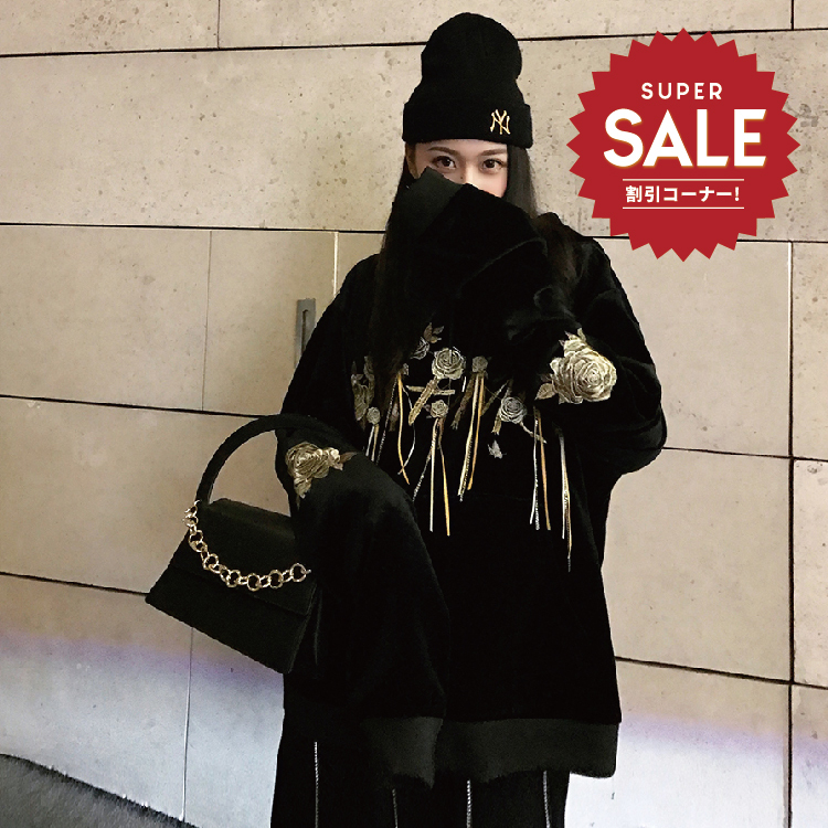 【 LAB.003選物 MAMC ROSE Hoodie 玫瑰流蘇絨毛帽TEE 】