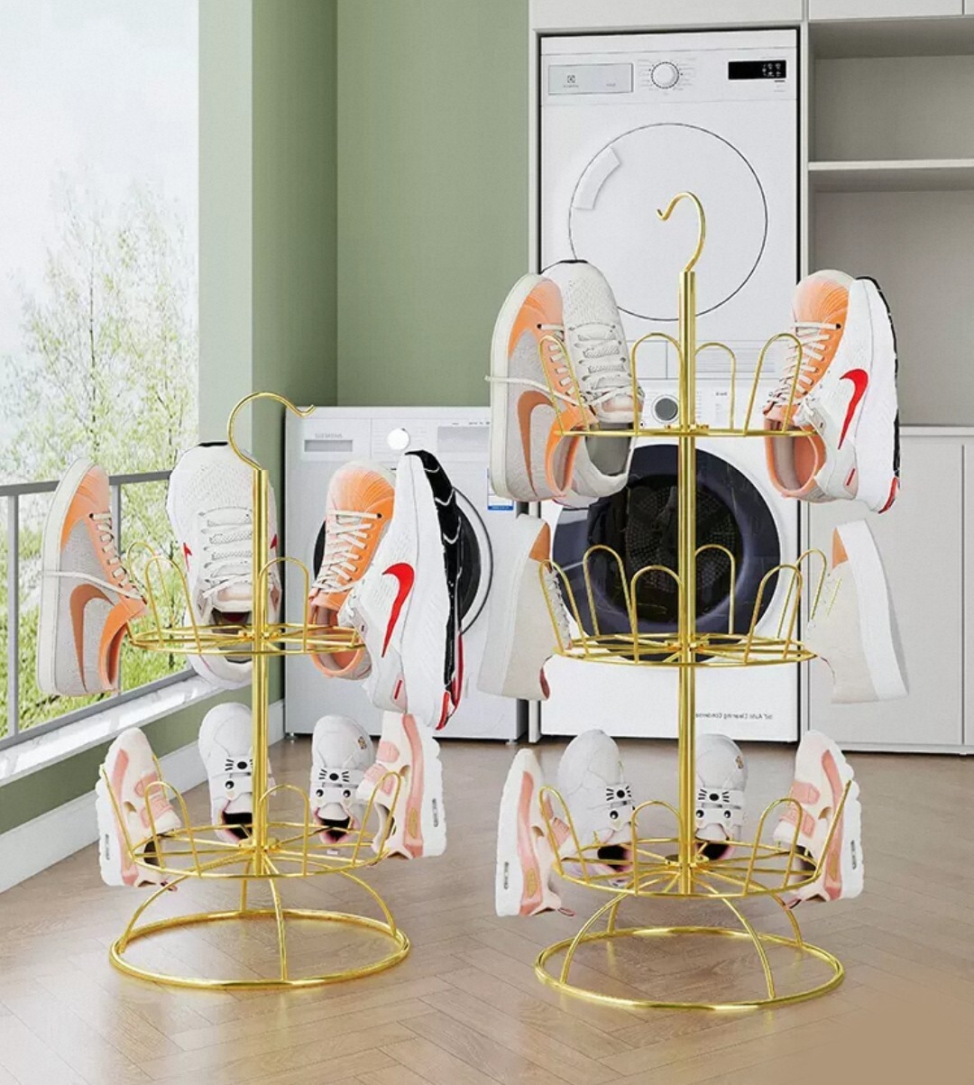 多功能家用旋轉鞋架