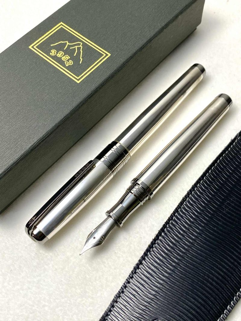 3952老山羊-X800 925純銀彈性鋼尖鋼筆