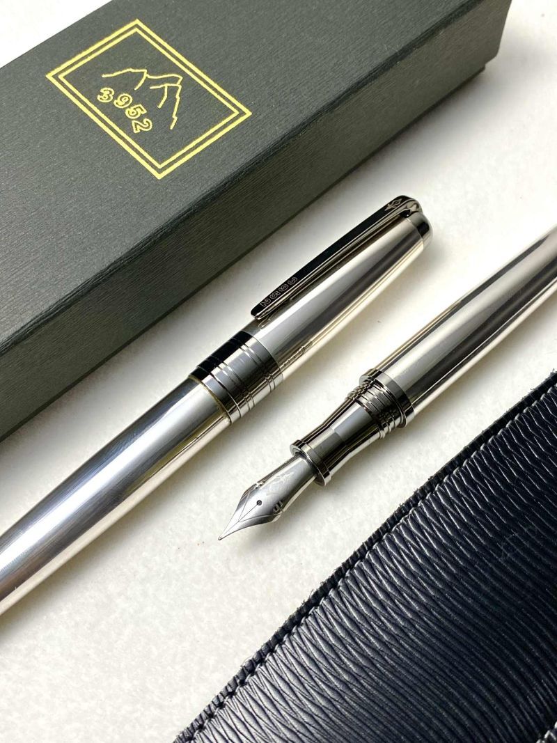 3952老山羊-X800 925純銀彈性鋼尖鋼筆