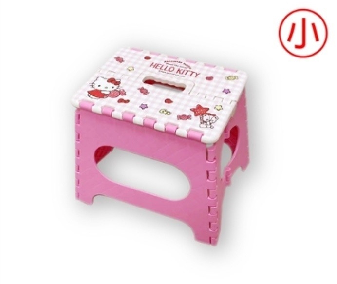 MIS25011-KT Sanrio Hello Kitty 摺疊櫈仔 粉紅色