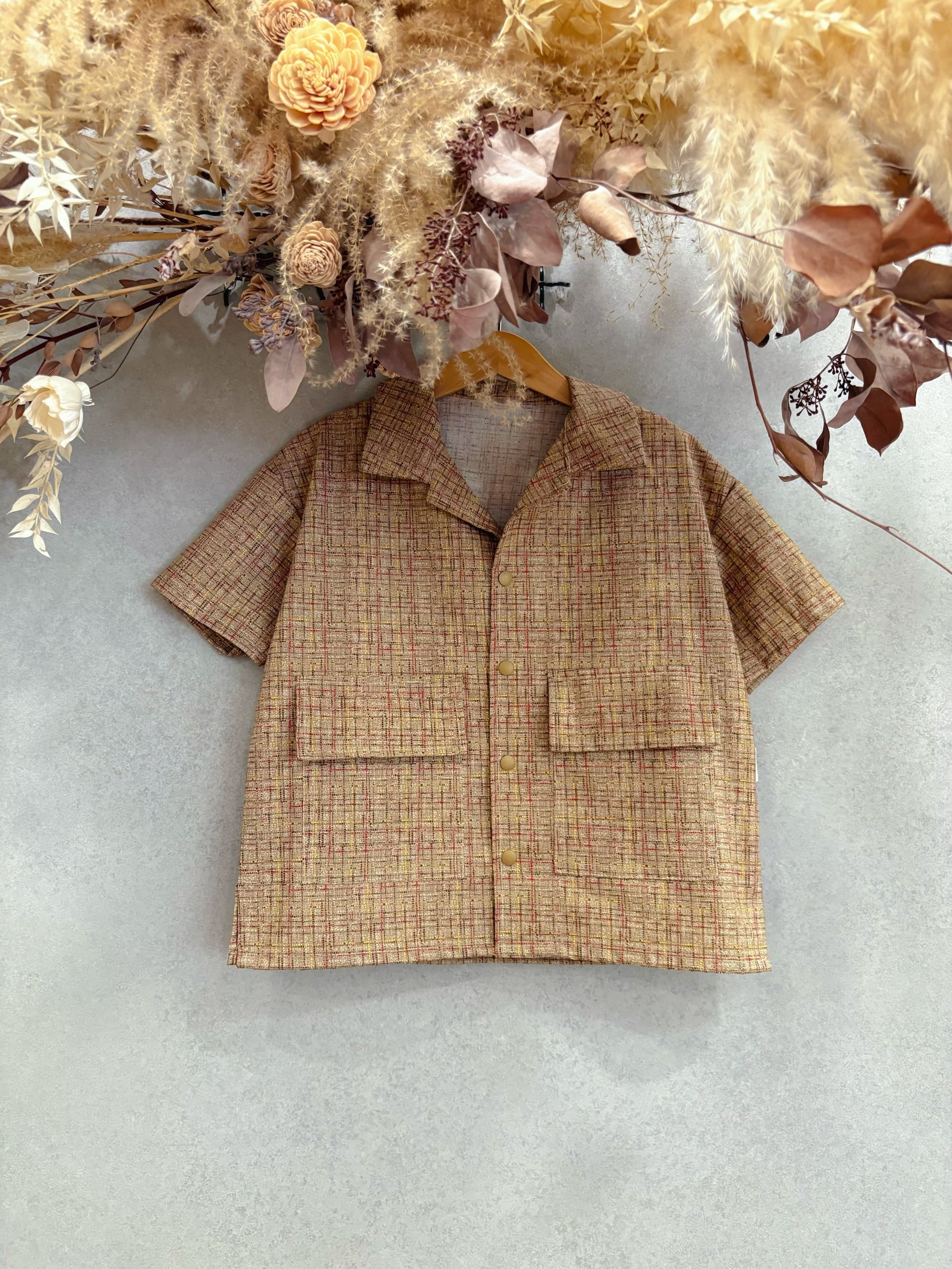 咖啡小香風 古巴襯衫（110）