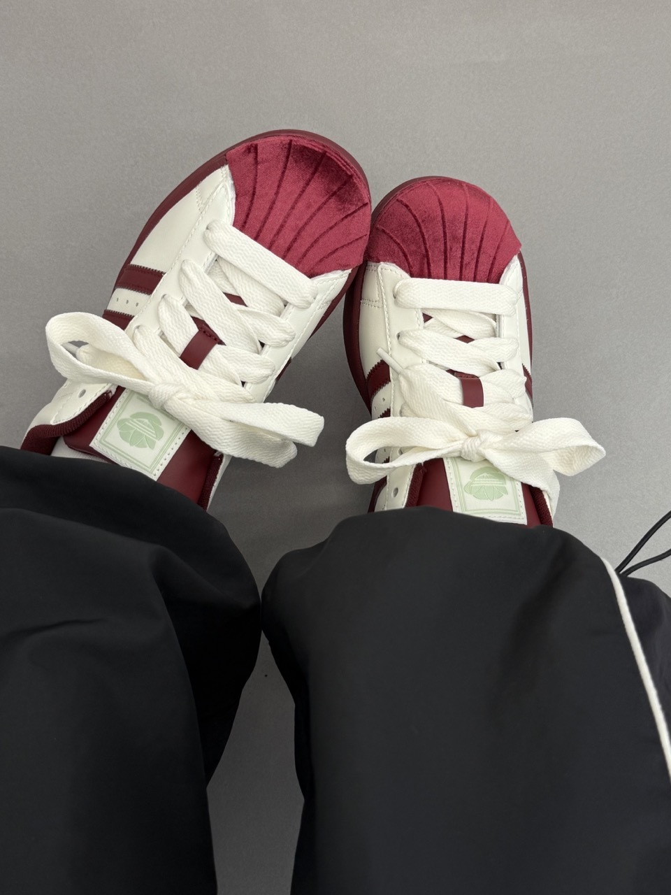 ADIDAS SUPERSTAR 2.0 貝殼頭 愛迪達 三葉草 紅絲絨 酒紅 玫瑰紅 奶油白 男女鞋 KJ6981 / 預購