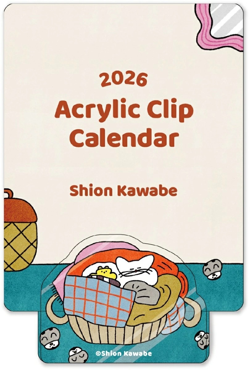 APJ | 2026 桌上型月曆 塗鴉版