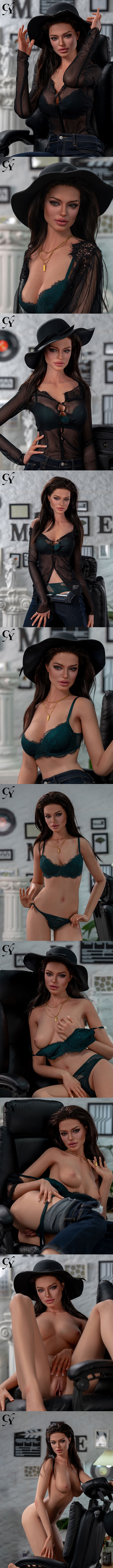 TOP-CYDOLL 170cm Scarlett 小麥膚 超頂矽膠娃娃 high class silicone sex doll wheat