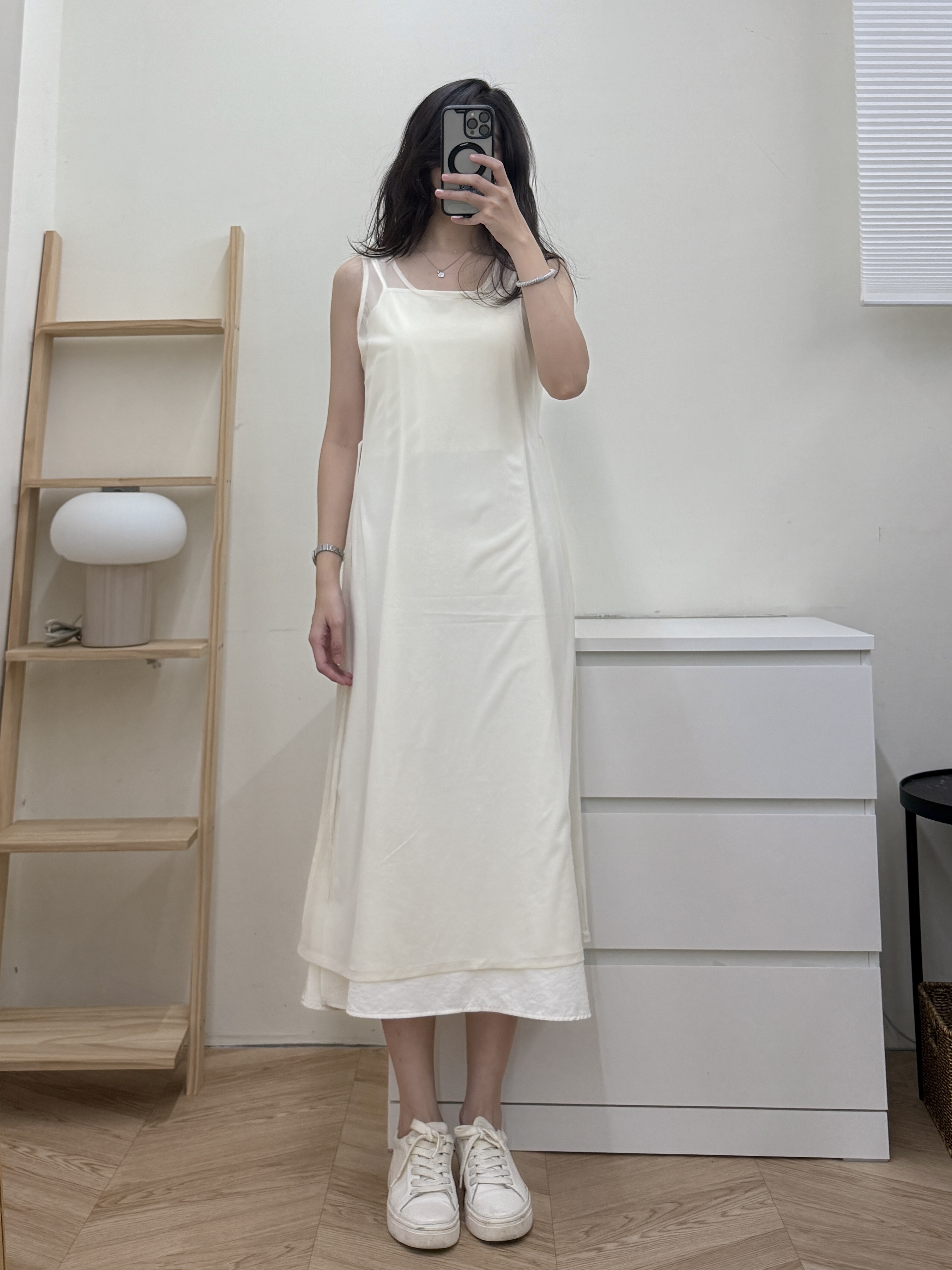 外透膚兩件式洋裝