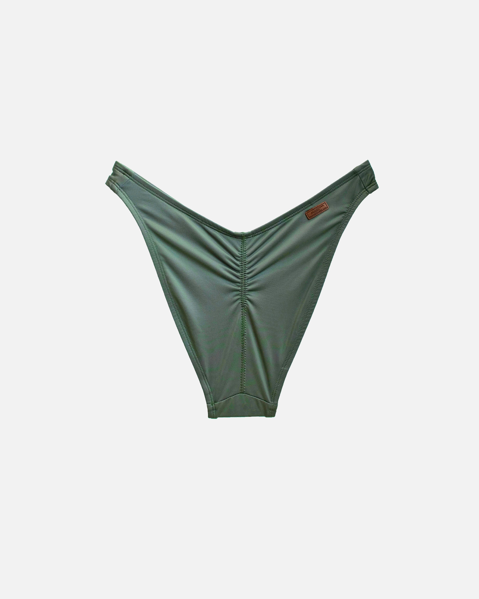 【軍綠】​VOU 海鷗拋臀泳褲