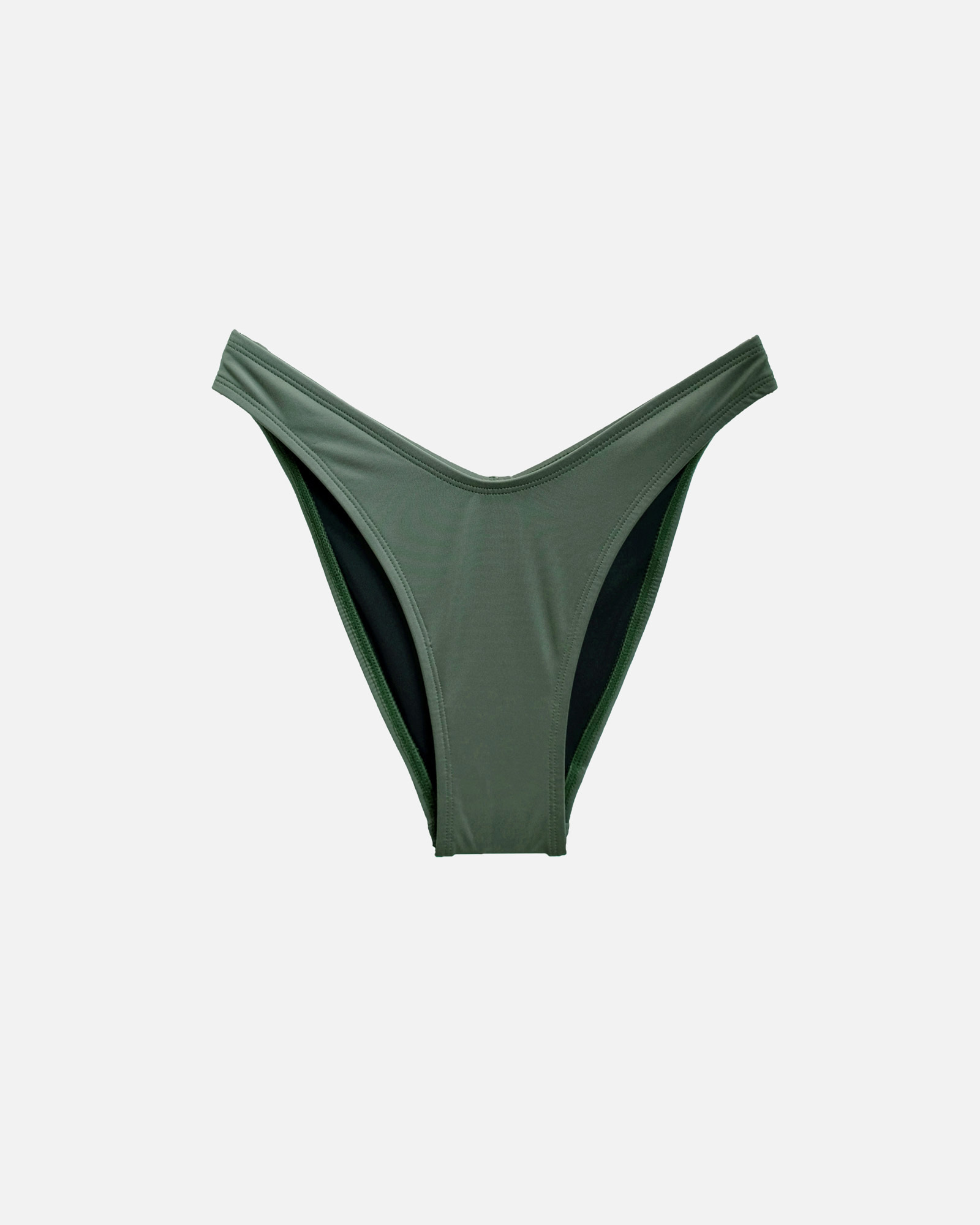 【軍綠】​VOU 海鷗拋臀泳褲