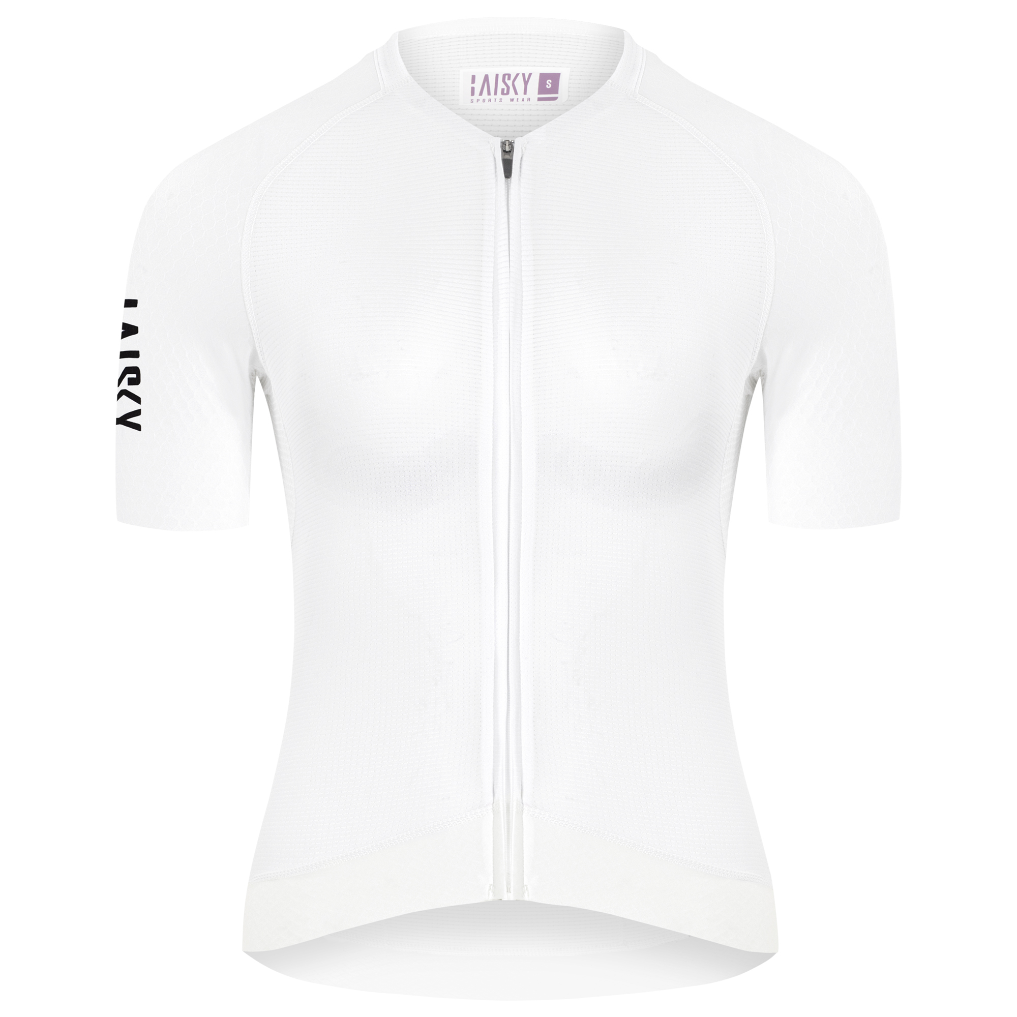 女款空力短車衣 潔淨6.0 白