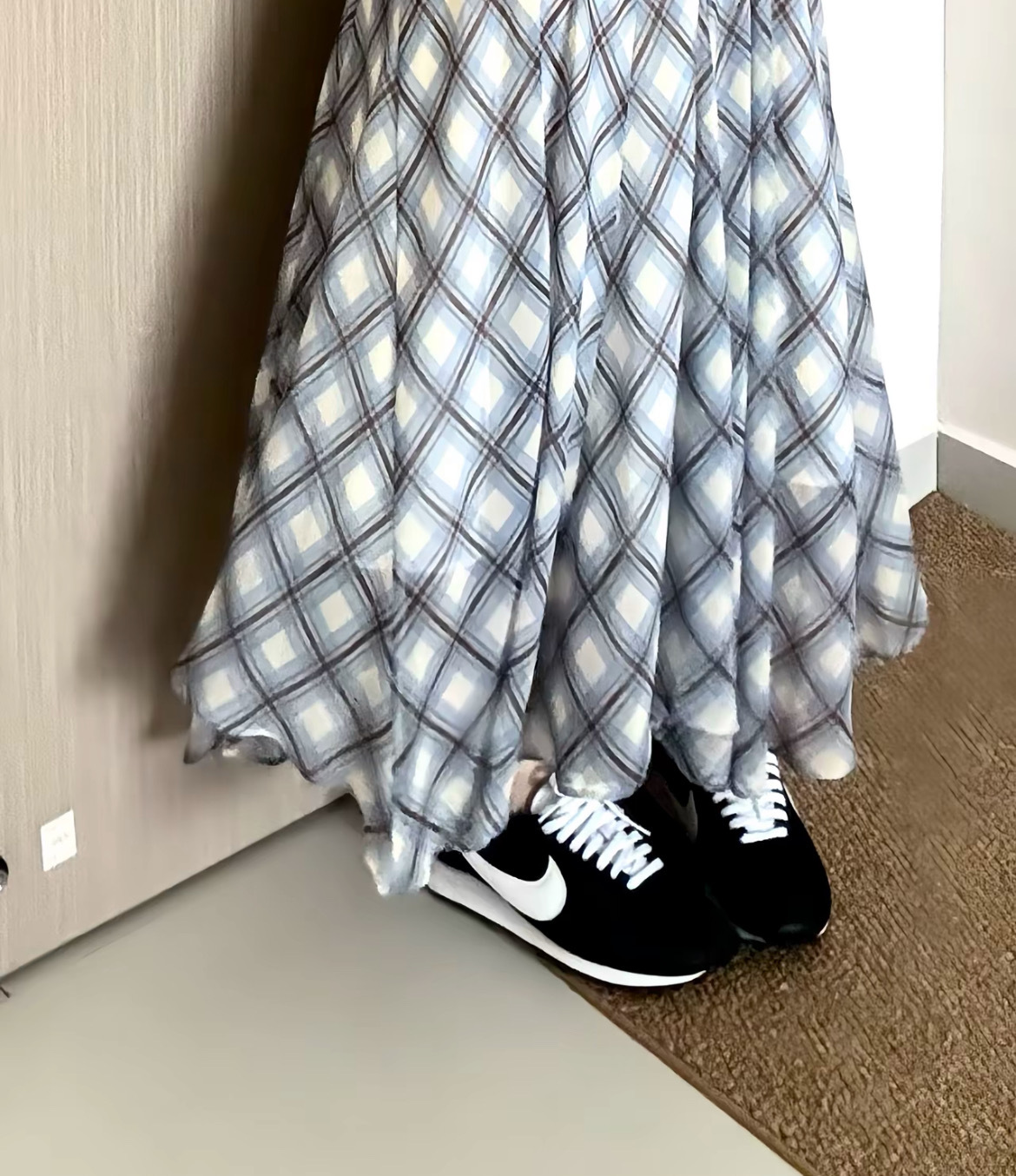 女鞋 NIKE W LD-1000 黑白 透氣 窩夫格紋 復古 扁鞋 運動鞋【HF3227-001】