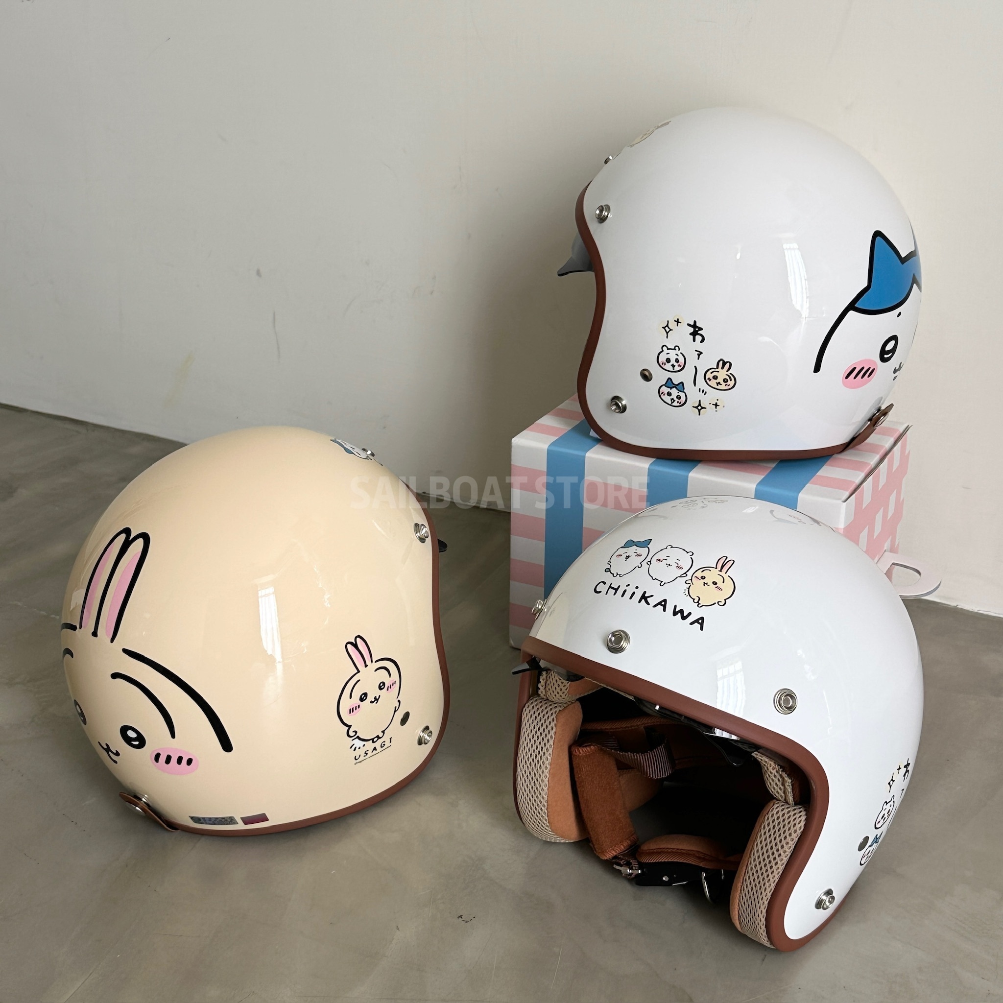 #預購🇯🇵日本 吉伊卡哇 墨鏡騎士帽 安全帽