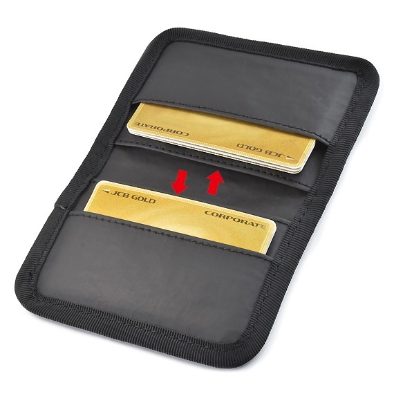 VanNuys E591 Waterproof Aging Nylon Card Holder