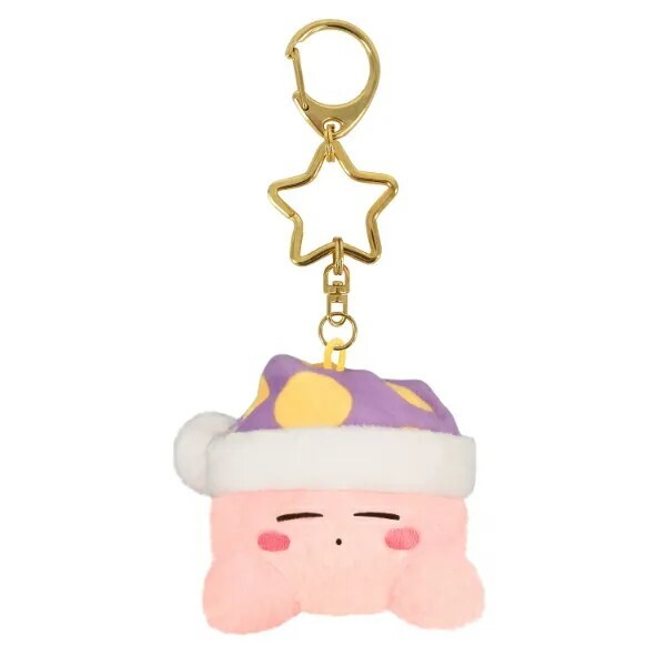 Kirby of the Stars Sleeve Mini Mofu Mascot Keychain