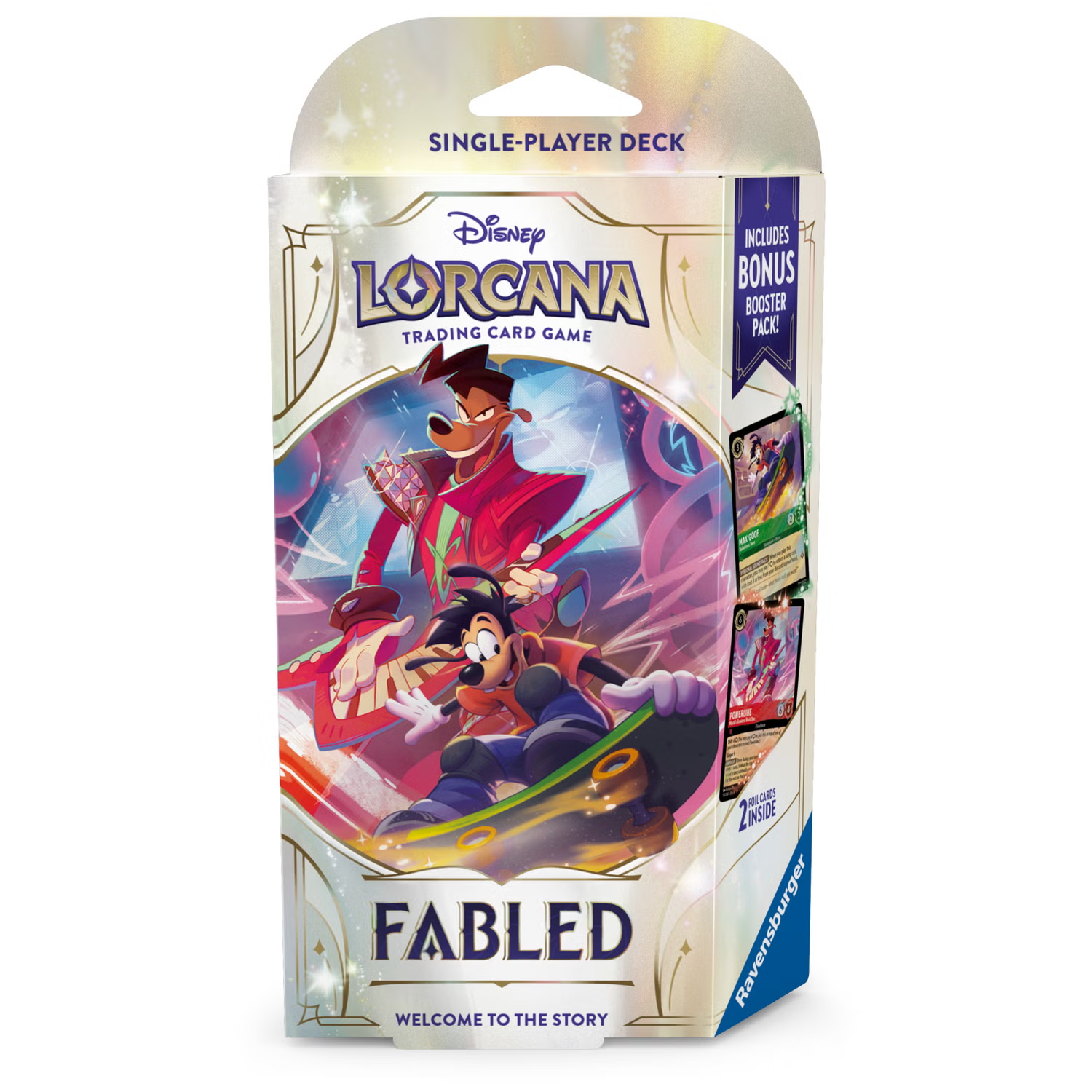 Disney Lorcana - Set 9 - Fabled - Starter Deck - MAX GOOF & POWERLINE