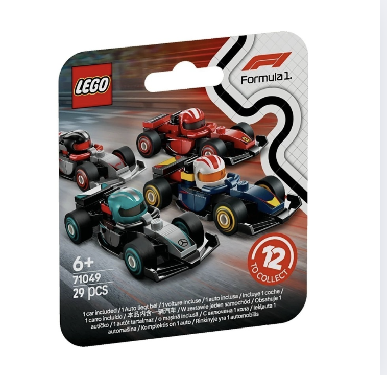 ※寄賣 LEGO  Formula1 F1賽車樂高盲盒（隨機出貨/需自行組裝）