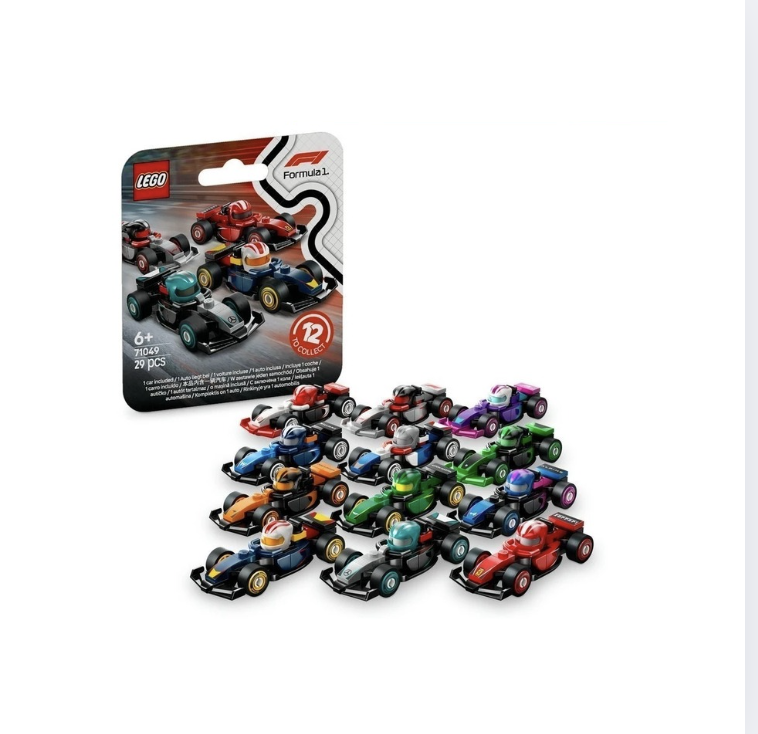 ※寄賣 LEGO  Formula1 F1賽車樂高盲盒（隨機出貨/需自行組裝）