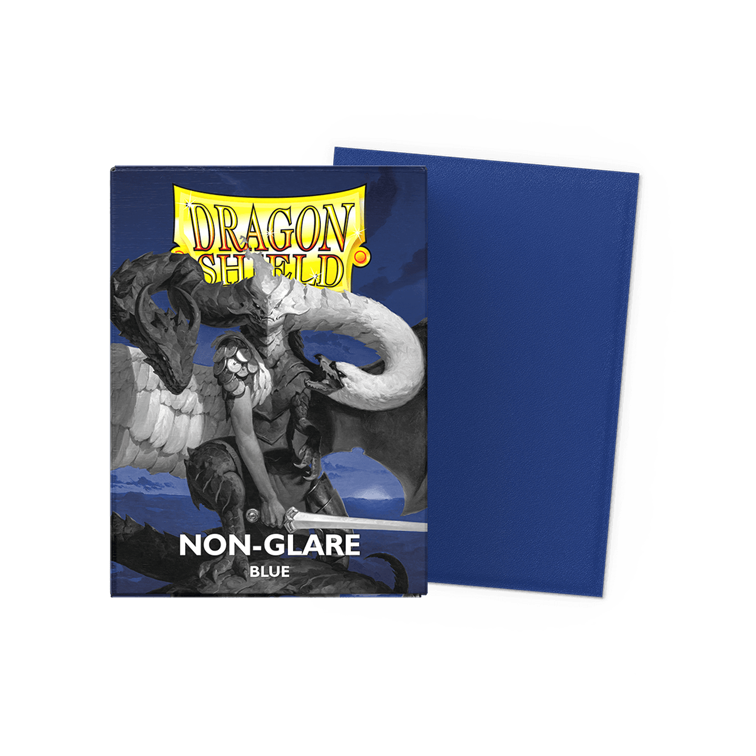 Dragon Shield 100 Matte Non-Glare Sleeve Blue (AT-11823)